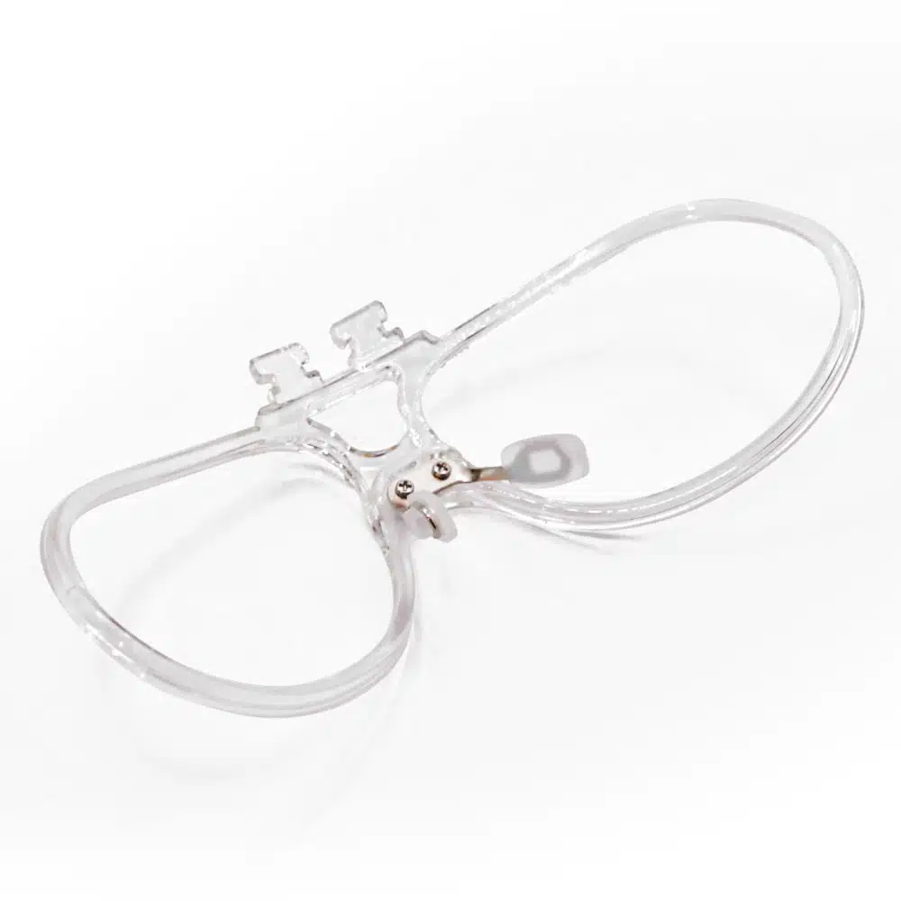 This striking product image showcases the X Sight Sport Shooting Glasses Prescription Insert against a clean, white background, ensuring the focus remains on the accessory itself. The Prescription Insert is a convenient and practical addition, designed to seamlessly fit behind the main lens of the X Sight Sport Shooting Glasses. Crafted with versatility in mind, the Prescription Insert accommodates various lens colors, allowing shooters to enjoy different shooting experiences without the need for multiple prescriptions. This cost-effective solution ensures optimal visual acuity in different lighting conditions, making it ideal for disciplines like Sporting, Trap, Skeet, and Hunting. With the X Sight Sport Shooting Glasses Prescription Insert, shooters can confidently aim for excellence, knowing they have a reliable tool to enhance their vision and precision on the shooting range or during competitions. This accessory enables shooters to fully immerse themselves in their favorite shooting disciplines, unlocking their true potential and achieving remarkable results.