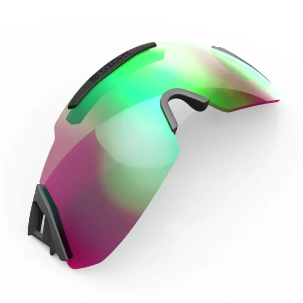 Introducing our Rose Diamond lens, with a Light Transmission Value (LTV) of 18%. Crafted for medium to bright light conditions in Sporting, Trap, and Skeet disciplines, this lens offers a medium contrast boost. Its base color in Pink/Purple/Lilac is complemented by the Green Diamond REVO coating, enhancing contrast while minimizing glare and eye fatigue. Ideal for all-around color enhancement, this lens excels in enhancing the vibrancy of orange clays, neutralizing green and brown backdrops, and shifting blue skies to purple for improved target visibility. A versatile choice for shooting in varying light conditions, the Rose Diamond lens delivers exceptional performance and enhanced shooting experiences.